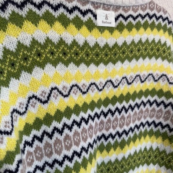 Barbour Women’s Barbour Holkham Knit Wool Blend Turtleneck Sweater Size US 4 - Picture 9 of 13